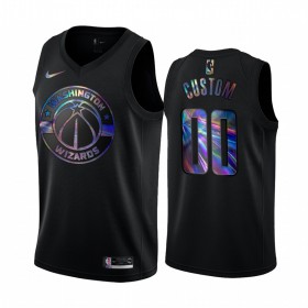 Män Washington Wizards Tröja Skräddarsydda Iridescent HWC Collection Swingman